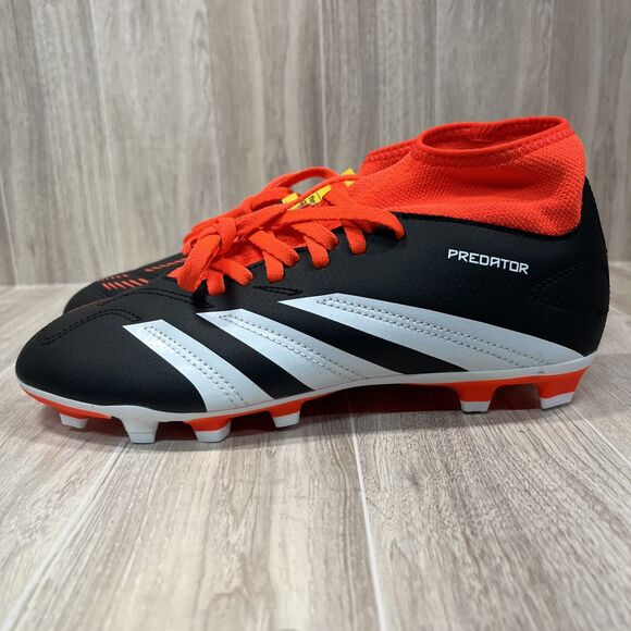 Adidas Predator FG Club Sock Youth Firm Ground Soccer Cleats IG7742 Size US 6 main image 8